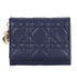 Christian Dior Tri-Fold Lady Dior Wallet, front view